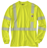 Carhartt Mens High Vis Class 3 LS Shirt