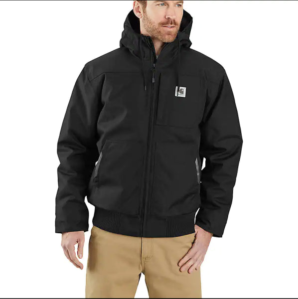 Carhartt ユーコンエクストリームジャケット Carhartt mens Yukon Extremes® Loose Fit Insulated Coat Black