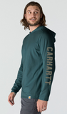 Carhartt Force Logo Graphic Hooded Shirt