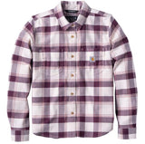 Carhartt W Hamilton Button Plaid Shirt