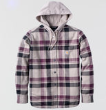 Carhartt W Hamilton Plaid Shirt Jacket