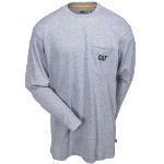 Cat Trademark Pocket Long Sleeve Tee