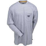 Cat Trademark Pocket Long Sleeve Tee