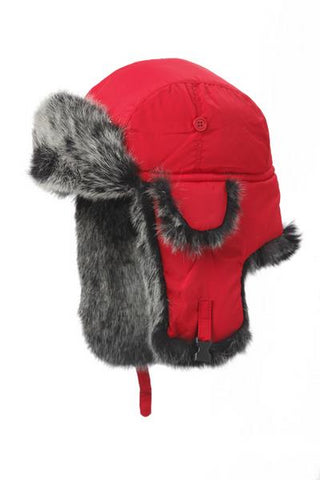 Crown Cap Aviator Snowtop Rabbit Trm