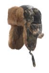 Crown Cap Aviator Camo Rabbit