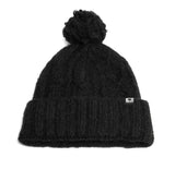 Crown Cap Alpaca/Wool Pom Beanie