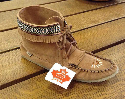 Laurentian L Suede 6" Concho Moccasin