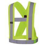 Pioneer Adjustable 4" Hi Vis Safety Sash