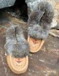 Laurentian LNatural Moose Hide Moccassin