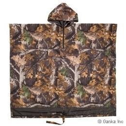 Ganka Camo Poncho w/Pouch