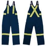 Grand 100% Cotton Bib Pant w/Striping