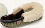 Laurentian Mens Sheepskin Padded Slipper