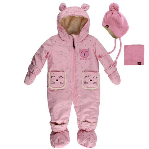 Conifere Infant Girls 1 Pc Snowsuit