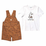 Carhartt Toddler T-Shirt & Shortall Set