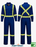 IFR Bizflame 7oz FR Coverall w/Striping