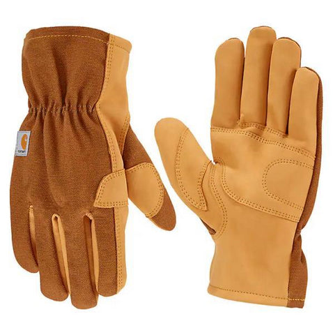 Carhartt Duck Synth Ltr Open Cuff Glove