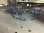 ZTek Wrap Around Glasses Blue Anti-Fog