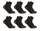 Carhartt MW Quarter Sock 6 Pk