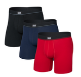 Saxx Essential Cotton BoxerBrief Fly 3pk