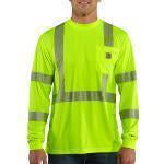 Carhartt Mens High Vis Class 3 LS Shirt