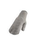 Duray Mens Wool Mitts Grey