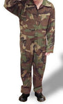 BigAl Youth Camo Poly Cotton Coverall