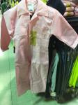 BigAl Youth Pink Poly Cotton Coverall
