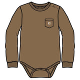 Carhartt Infants LS Pocket Bodysuit