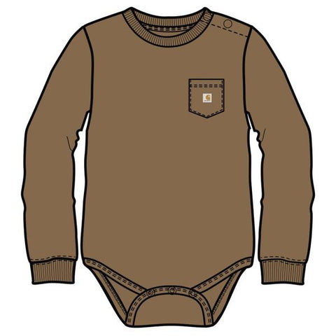 Carhartt Infants LS Pocket Bodysuit