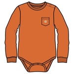 Carhartt Infants LS Pocket Bodysuit