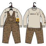 Carhartt Toddler Shirt & Overall 2pc Set