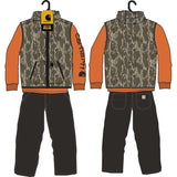 Carhartt Infant Shirt Vest & Pant 3p Set