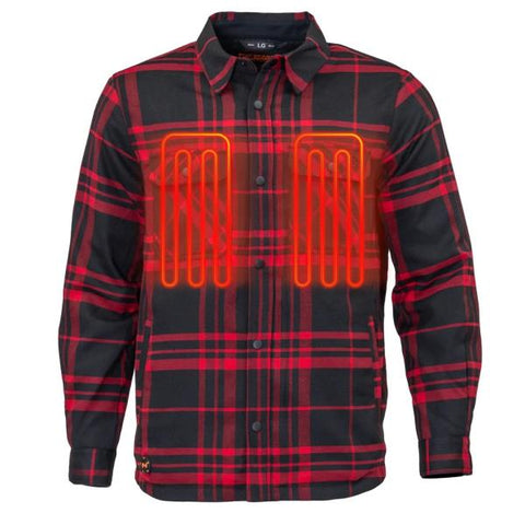 Fieldsheer Mens Flannel Heated Jacket