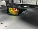 Goliath Glasses Black / IceOrange Mirror