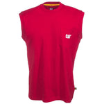 Cat Trademark Sleeveless Pocket T-Shirt